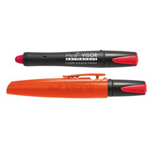 VISOR PERMANENT MARKER - RED