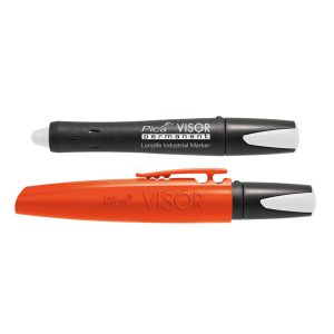 VISOR PERMANENT MARKER - WHITE