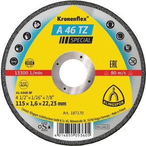 Kronenflex® cutting-off wheels 1,6 - 1,9 mm