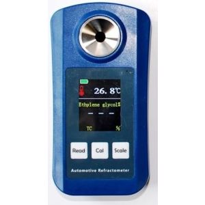 Portable digital refractometer 0-50% Brix concentration or refractive index 1.3330-1.4200 nD