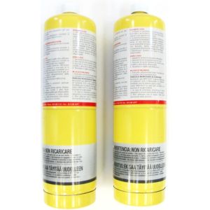 MAP//PRO kit two gas bottles 400 grams each