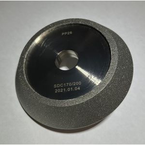 SDC200 grinding wheel diam. 108.5 x 20.5 mm bore 20 mm for MD bits for sharpening machine PP-26 and PP-30