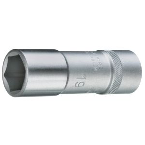Socket 1/2", long hexagon 19 mm