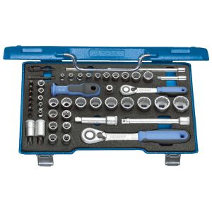 Set di chiavi a bussola 3/8" 1/4", 50 pz.