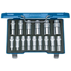 Set di chiavi a bussola 1/2" 15 pz UD 10-32 mm