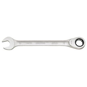 Chiave aperta con cricchetto ad anello profilo UD 14 mm