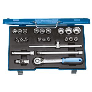 Set di chiavi a bussola 1/2" 23 pz UD 8-32 mm