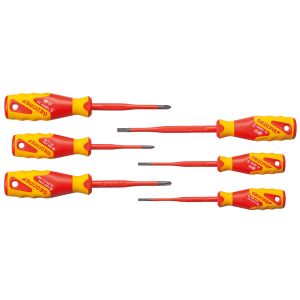 Set cacciavite VDE DRIVE SLIM, 6 pz.