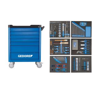 Carrello portautensili con assortimento