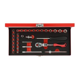 Set di chiavi a bussola 1/4 SW4-13mm 33 pz.