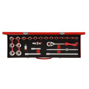 Set di chiavi a bussola 1/2 SW10-32mm 24tlg