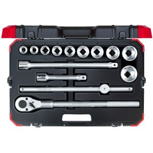 Set di chiavi a bussola 3/4 SW22-50mm 14 pz.