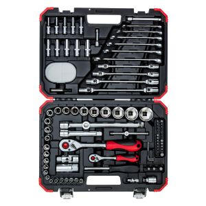 Set di chiavi a bussola 1/4 1/2 92 pz.