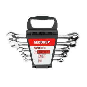 Combin.ratchet span.set size8-19mm 5pcs