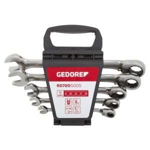 Comb.ratchet span.set rev. 8-19mm 5pcs