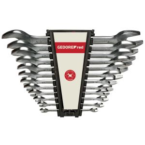 Open ended spanner set size6-32mm 12pcs