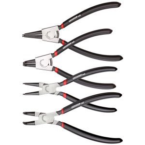 Circlip pliers set strght+offset 4pcs