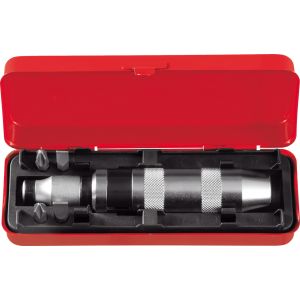 Hand-operated impact driver set 1/2" +bits 6 pcs