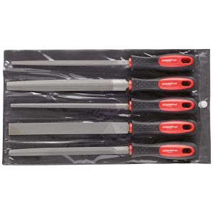 Set di lime 3kt 4kt piatto rotondo metC�B  5 pz.
