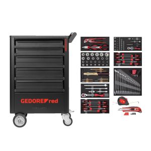 Tool set i.t.trolley GEDWorker 119pcs