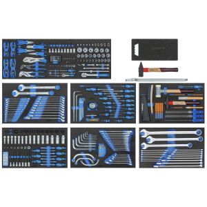 Banco da lavoro con gamma professionale 306 pz