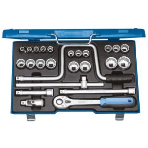 Set di chiavi a bussola 1/2" 25 pz. UD 10-32 mm