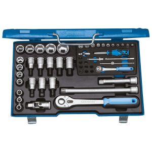 Set di chiavi a bussola 1/4" 1/2" 50 pz. 4-30 mm