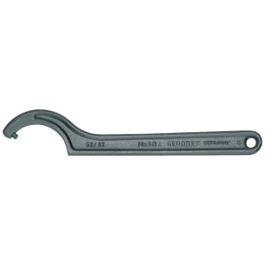 Hook wrench with pin, 80-90 mm