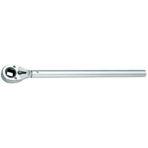 cricchetto reversibile con anello d'inserzione 24 mm 4kt