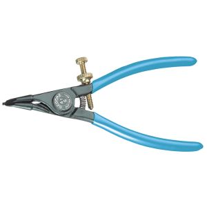 Pinza per anelli di ritegno esterni, angolata 4-9 mm