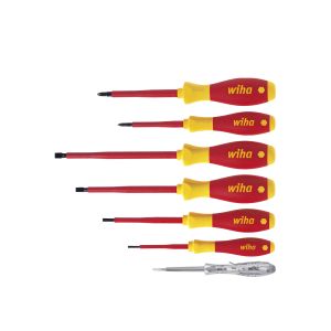 Wiha Set di giravite SoftFinish® electric A taglio. Phillips. 7 pz. (00834)