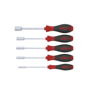 Wiha Screwdriver set SoftFinish® Hexagon nut driver 5-pcs. (01034)