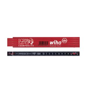 Wiha Folding ruler LongLife Plus Composite 2 m metric, 10 segments 15&#160;mm (37067)