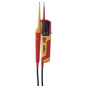 Wiha Voltage and continuity tester 12 - 1,000 V AC, CAT IV incl. 2x AAA batteries (45216)