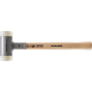 SUPERCRAFT soft-face mallet. non-rebound.
with hickory handle.
Ø 30.
Nylon