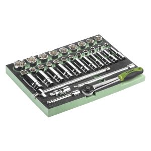 Modulo chiavi a bussola esagonali e accessori - 1/2