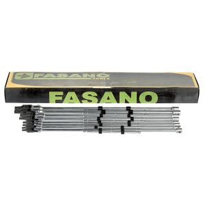 Set chiavi a T snodate con inserto maschio Torx