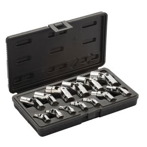 Set of 13pcs 1/2dr. Swivel Torx sockets