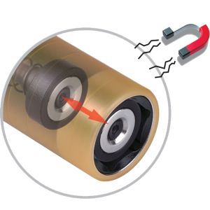 Set of 3pcs impact sockets set for aluminum wheels, equipped with magnetic spring system
