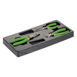 PLASTIC TRAY OF 3PLCS WITH PVC HANDLES
